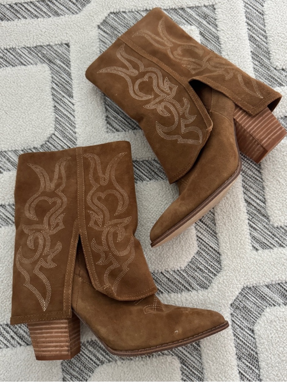 Steve Madden Western Short Boots